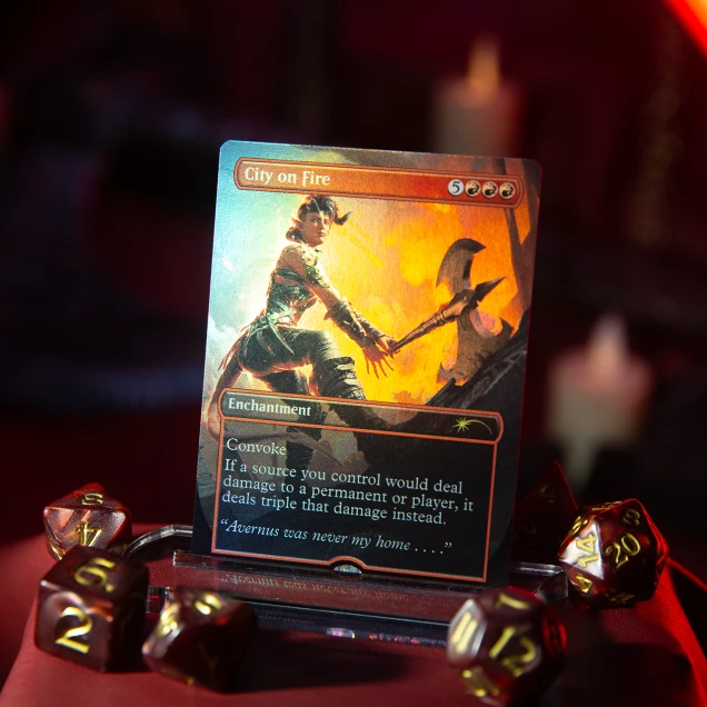 Secret Lair x Dungeons & Dragons®: Karlach's Rage Foil Edition