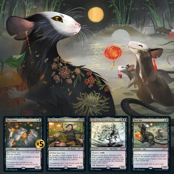 MTG Secret Lair Year of the Rat ネズミの群棲 他 Year of the Rat | Secret Lair