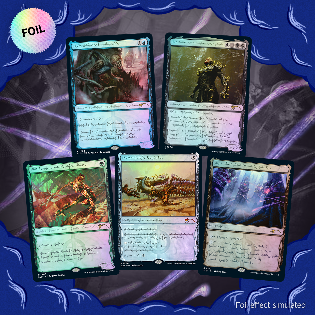 Phyrexian Faves Foil Edition | Secret Lair