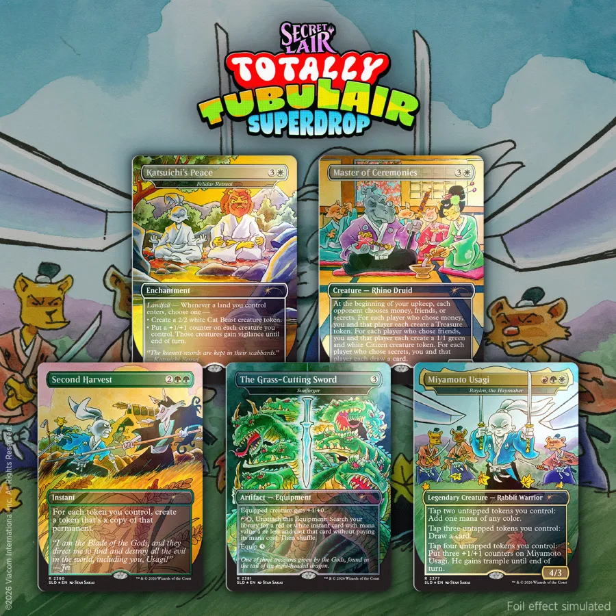 Featuring: Stan Sakai Foil Edition | Secret Lair