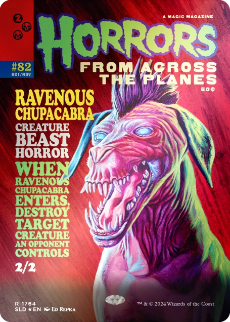 Monstrous Magazines Foil Edition