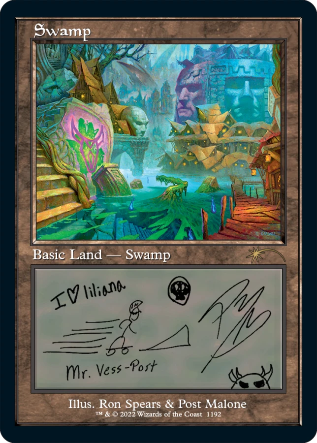 Secret Lair x Post Malone: The Lands | Secret Lair