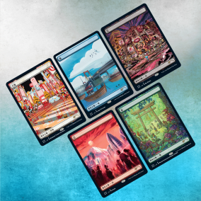 The Tokyo Lands Foil Edition 5 Pieces Set | eBay
