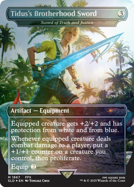 Secret Lair x FINAL FANTASY: Weapons EN Foil Edition