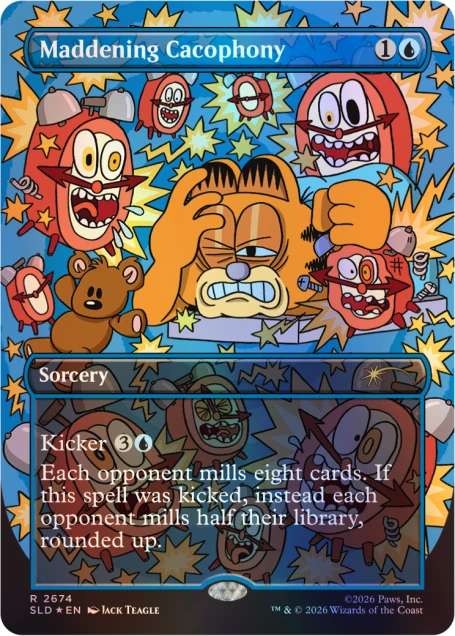 Secret Lair x Garfield: Our Only Thought is to Entertain You Foil Edition​