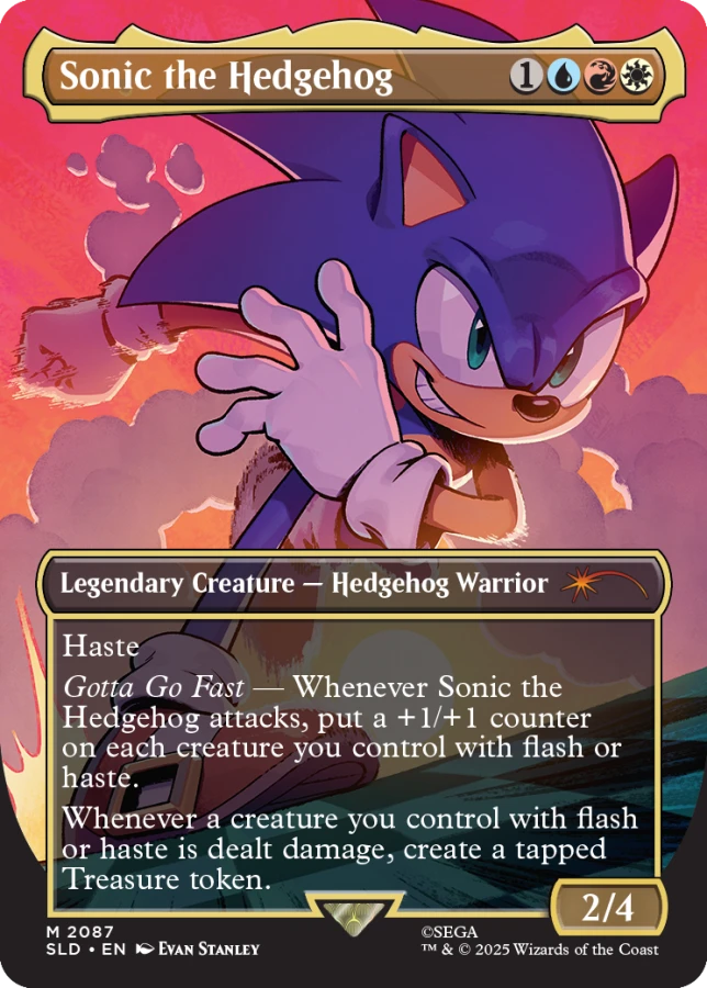 Secret Lair x Sonic: Friends & Foes | Secret Lair