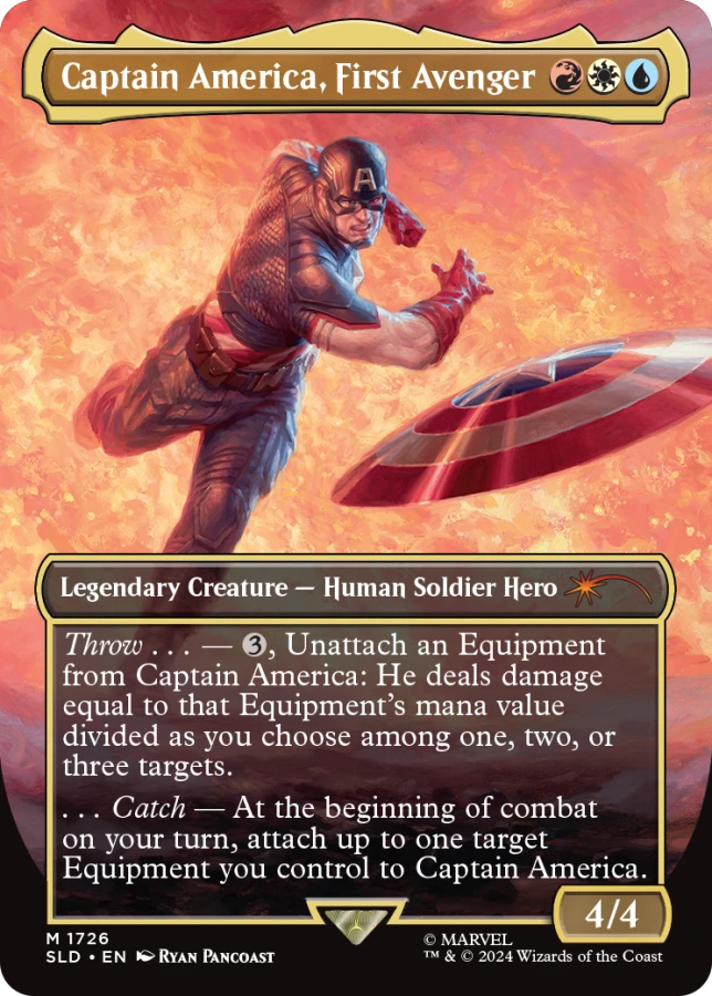 MTG Secret Lair Marvel’s Captain America Amazon.com: MTG Secret Lair: Secret Lair x Marvel's Captain