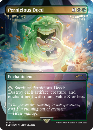 Secret Lair x Ghostbusters: Slimer Foil Edition | Secret Lair