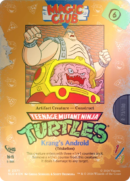 Secret Lair x Teenage Mutant Ninja Turtles: VHS Villains Foil Edition