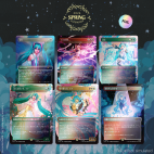 Secret Lair x Hatsune Miku: Sakura Superstar JP Foil Edition