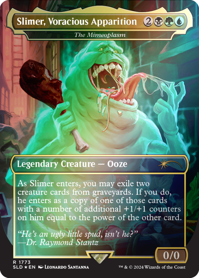 Secret Lair x Ghostbusters: Slimer Foil Edition