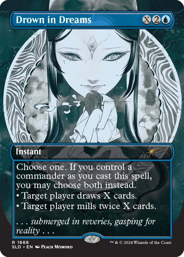 MTG Secret Lair Peach Momoko Foil ② Secret Lair Featuring Peach Momoko Foil Edition versione