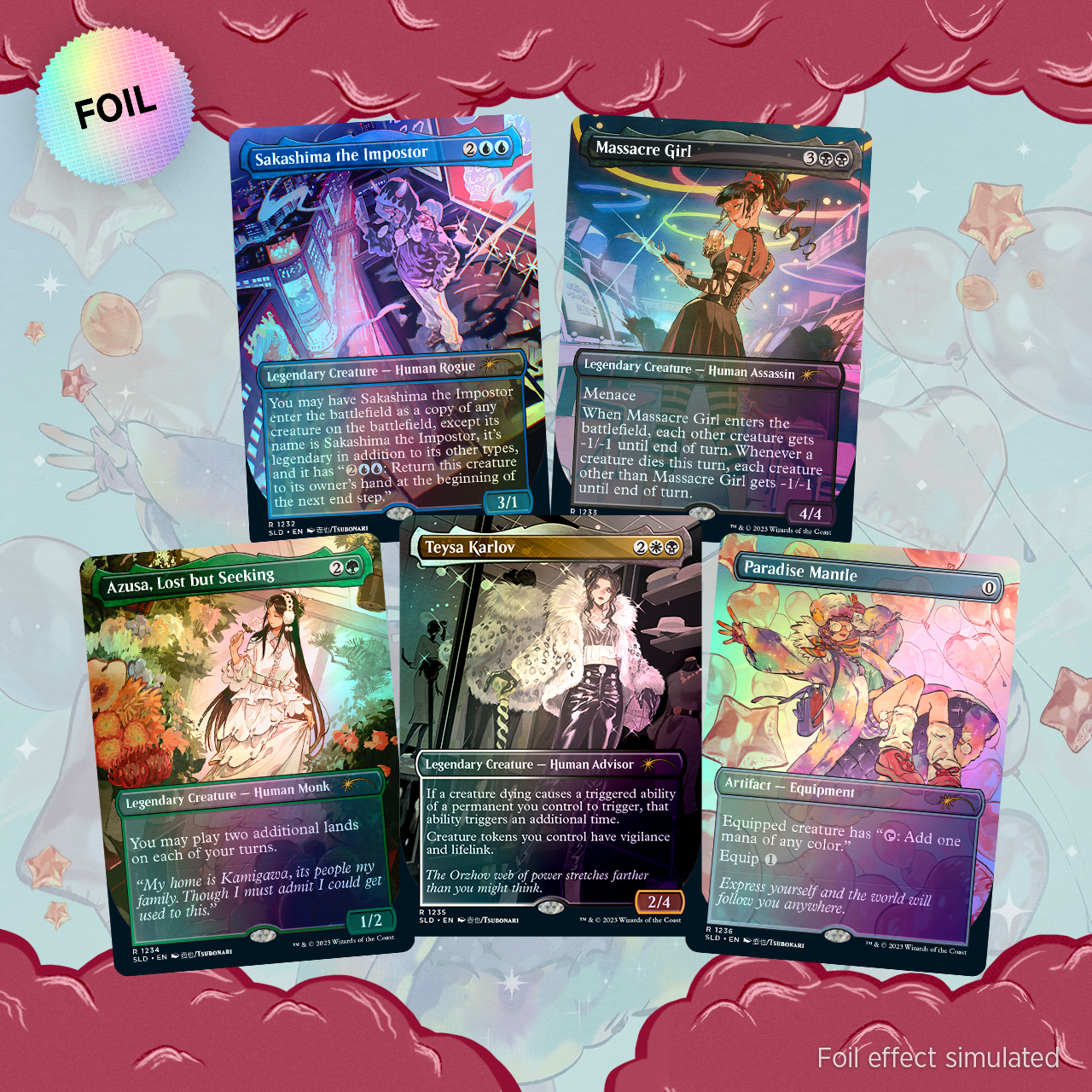 Secret Lair City Styles FOIL EDITION | hartwellspremium.com