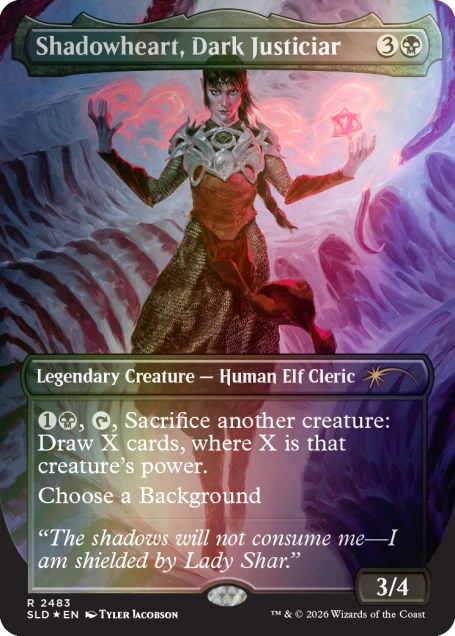 Secret Lair x Dungeons & Dragons®: Shadowheart's Devotion Foil Edition