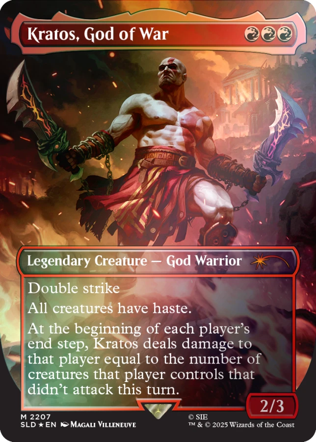 Secret Lair x God of War Greek フォイル Secret Lair x God of War: Greek | Secret Lair