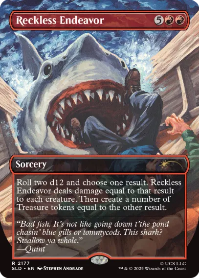 マジック：ザ・ギャザリング MTG Secret Lair Jaws Secret Lair x Jaws: Terror of Amity Island​ | Secret Lair