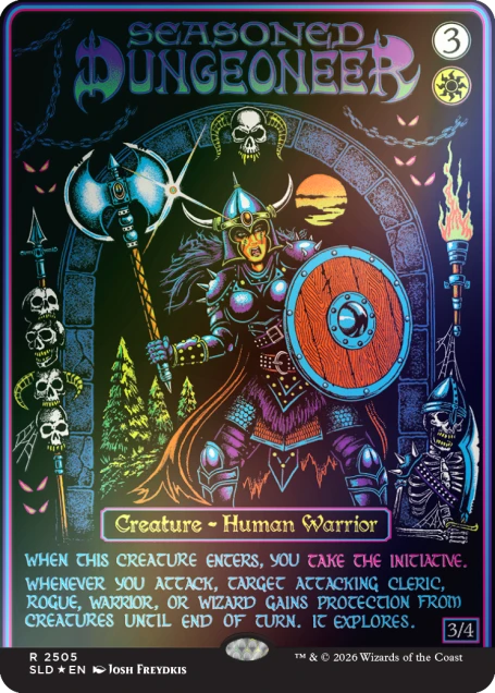 Secret Lair x Dungeons & Dragons®: Black Lights & Dark Dungeons Foil Edition