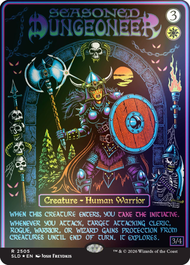 Secret Lair x Dungeons & Dragons®: Black Lights & Dark Dungeons