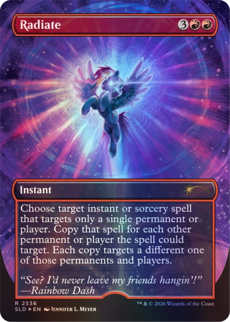 Secret Lair x My Little Pony: Friendship is Magic Foil Edition