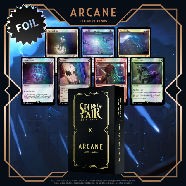 Secret Lair x Arcane Foil Edition