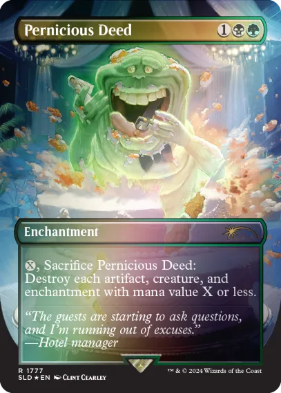 Secret Lair x Ghostbusters: Slimer Foil Edition | Secret Lair