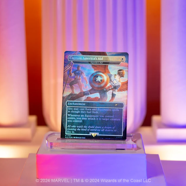 Secret Lair x Marvel's Captain America Foil Edition