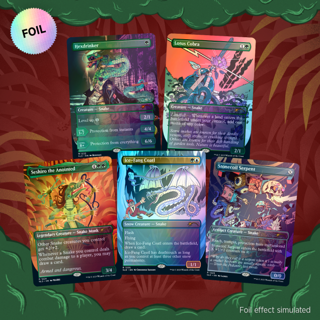 Ssssssnakessssss Foil Edition