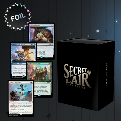 MTG 1x FOIL Consecrated Sphinx Secret Lair Extra Life 2020 SHIPPING NOW! 