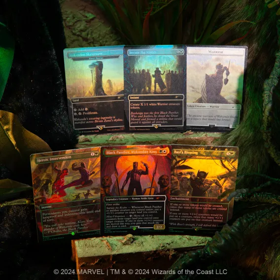 MTG SECRET LAIR X Marvel The Astonishing Foil Bundle +Bonus