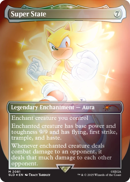 Secret Lair x Sonic: Friends & Foes Foil Edition