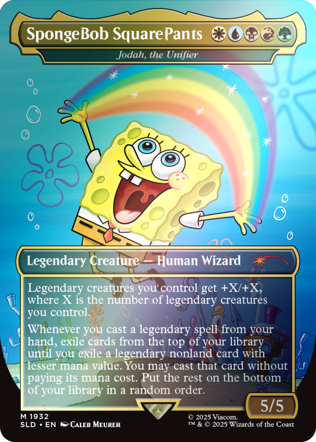 Secret Lair x SpongeBob SquarePants: Legends of Bikini Bottom Foil Edition