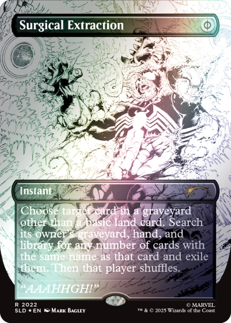 Secret Lair x Marvel's Spider-Man: Venom Unleashed (Inks) Foil Edition