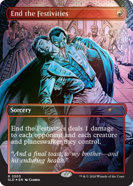 Secret Lair x Dungeons & Dragons®: Strahd's Descent Foil Edition