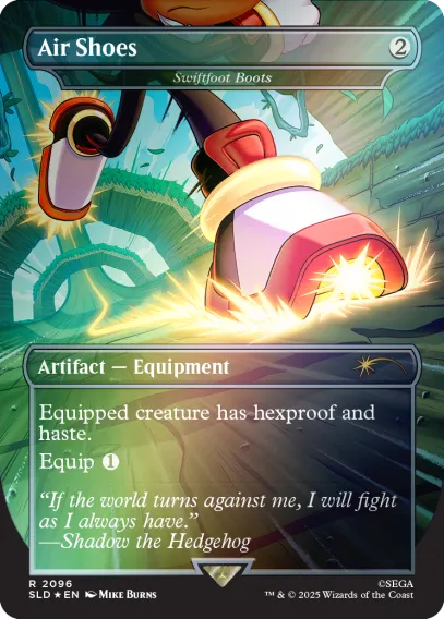 Secret Lair x Sonic: Turbo Gear Foil Edition | Secret Lair