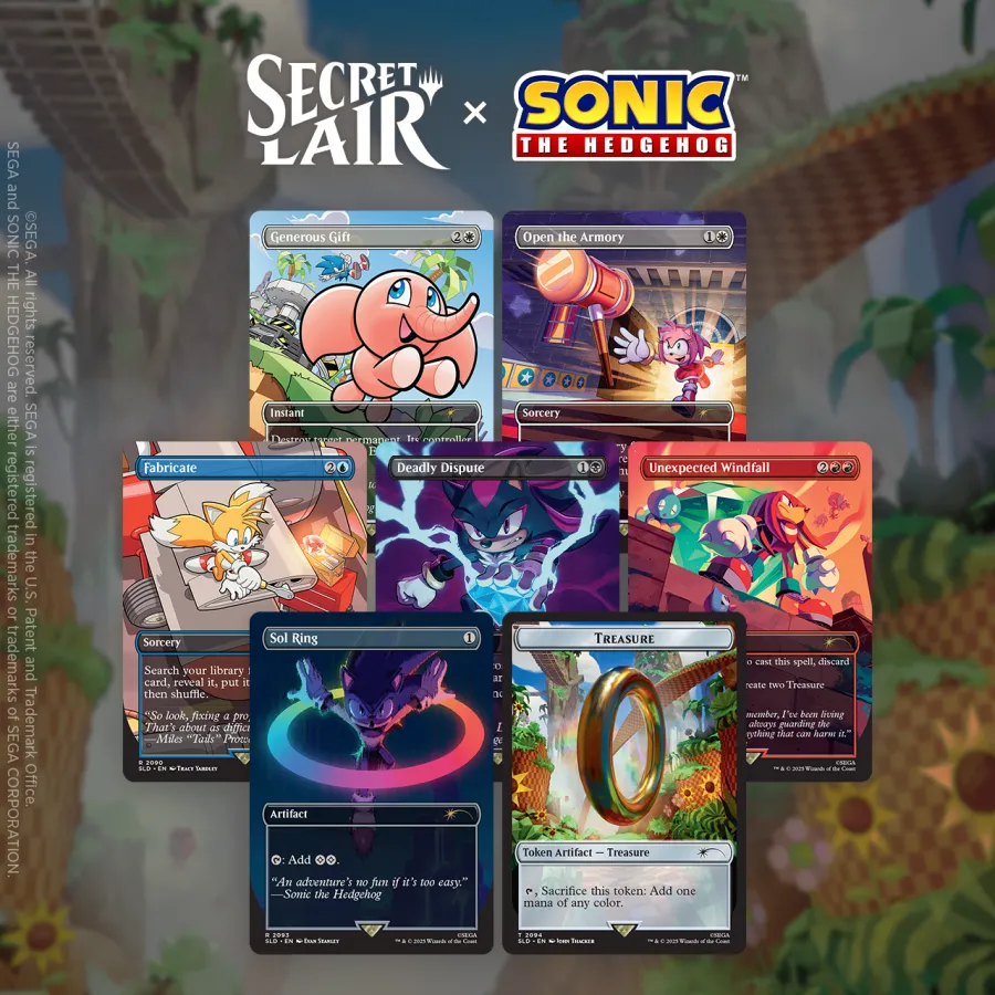 Secret Lair x Sonic: Chasing Adventure