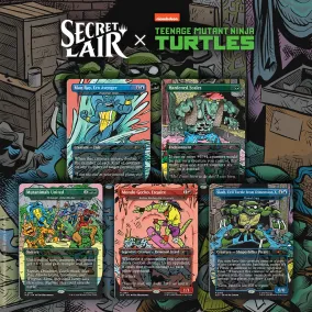 Secret Lair x Teenage Mutant Ninja Turtles: The Mighty Mutanimals