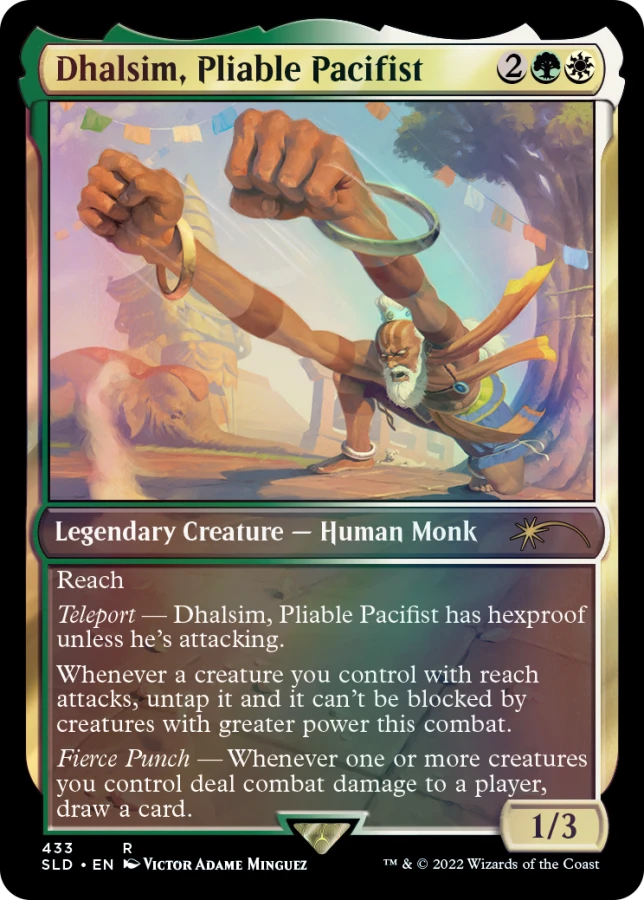 MTG Secret Lair ☓Street Fighter Foil マジック：ザ・ギャザリング MTG Secret Lair x Street Fighter Foil