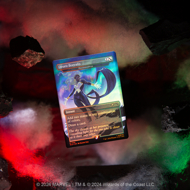 Secret Lair x Marvel's Storm Foil Edition