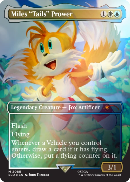Secret Lair x Sonic: Friends & Foes Foil Edition