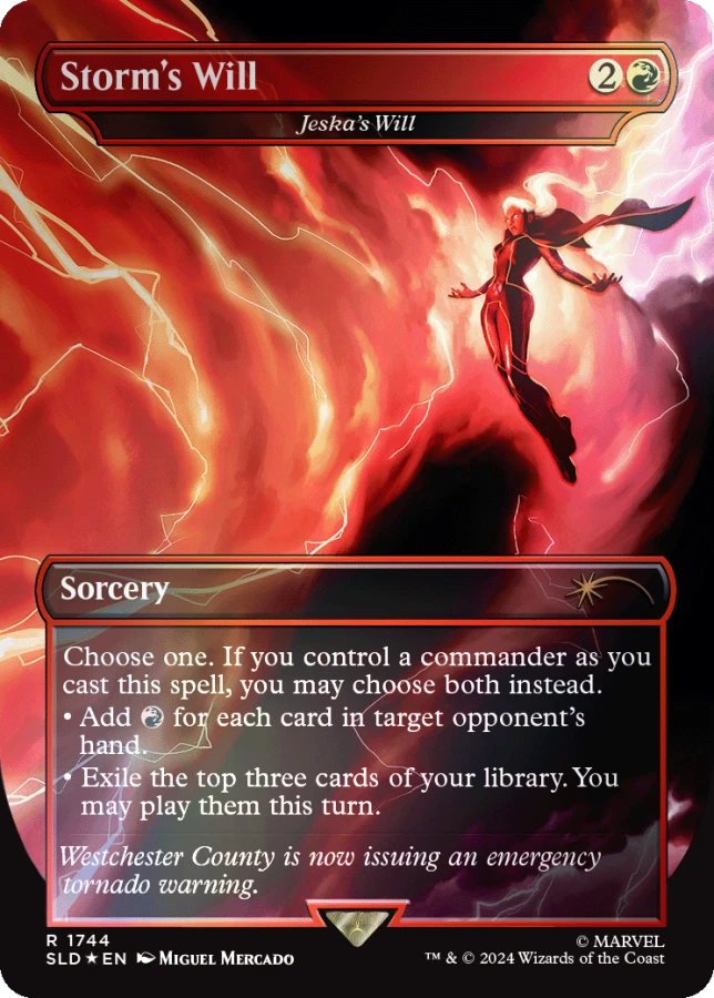 Secret Lair x Marvel's Storm Foil Edition | Secret Lair store