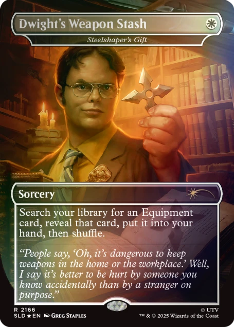 Secret Lair x The Office: Dwight's Destiny Foil Edition​