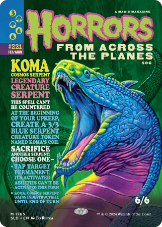 Magic The Gathering Secret Lair Monstrous Magazines NON-FOIL