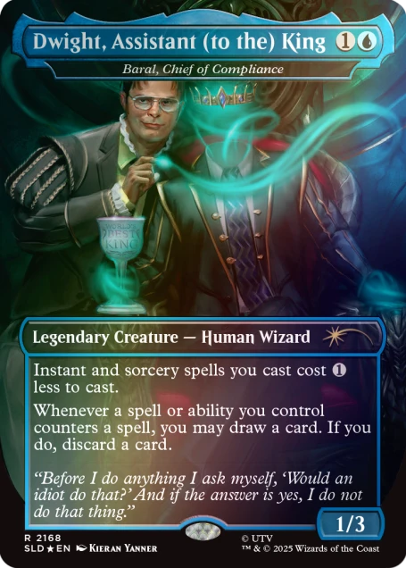 Secret Lair x The Office: Dwight's Destiny Foil Edition​