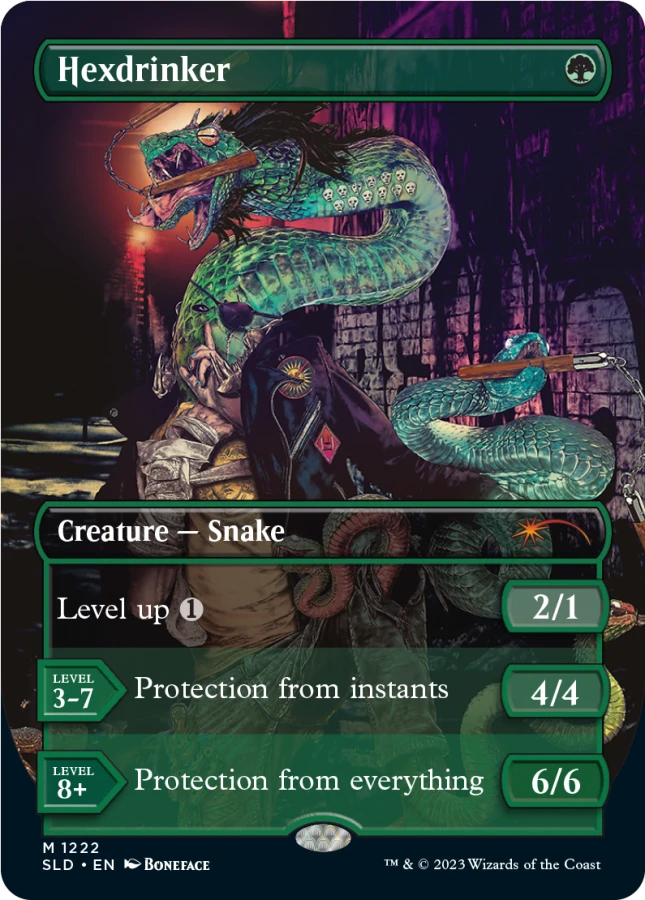 MTG Ssssssnakessssss 1箱 Magic: The Gathering Secret Lair Premium Foil: MTG