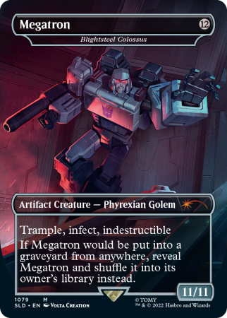 マジック：ザ・ギャザリング MTG Optimus Prime vs. Megatron Foil MTG Transformers Trading Card Game (TCG) - Optimus vs