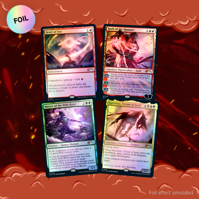 The Prophets Predicted Foils Bundle