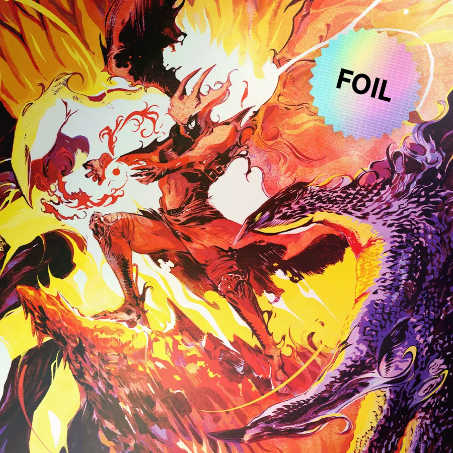 EVERYTHING IS ON FIRE Foil Edition