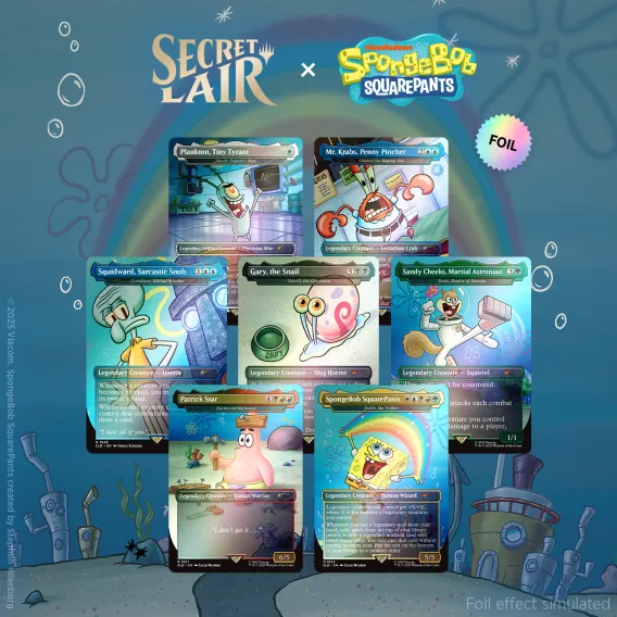マジック：ザ・ギャザリング MTG SpongeBob SquarePants Bundle マジック：ザ・ギャザリング MTG SpongeBob SquarePants Bundle Foil