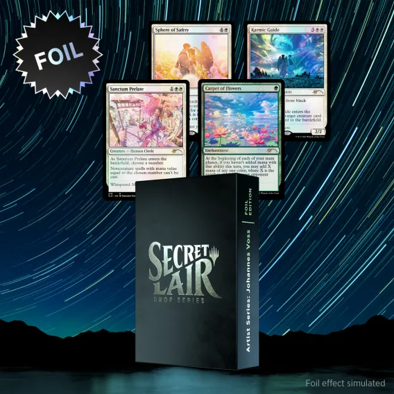 MTG SECRET LAIR Johannes Voss foil版 Artist Series: Johannes Voss Foil Edition | Secret Lair