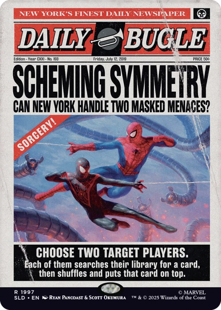 Secret Lair x Marvel's Spider-Man: Daily Bugle Breaking News